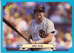 1988 Classic Blue Baseball Cards       203     John Kruk